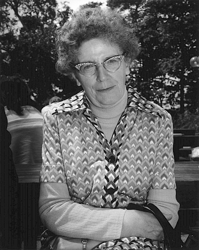 Dame mit Brille, Leipzig 1984