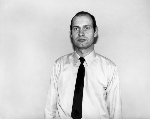 Junger Mann mit Krawatte, Leipzig 1982